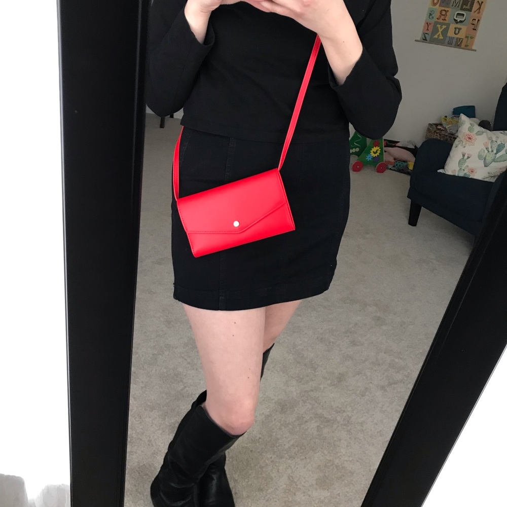 2/$15 Red Crossbody bag